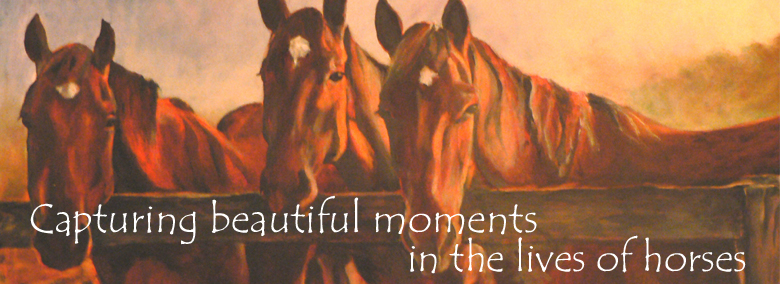 Quarter Horse Paintings by Karen Brenner